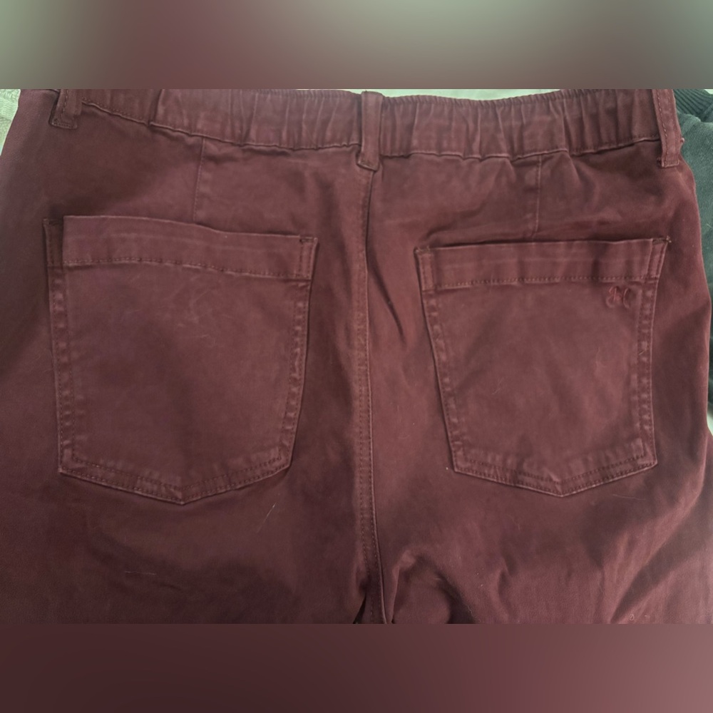 Grace & Lace Maroon Trousers - Picture 7 of 7